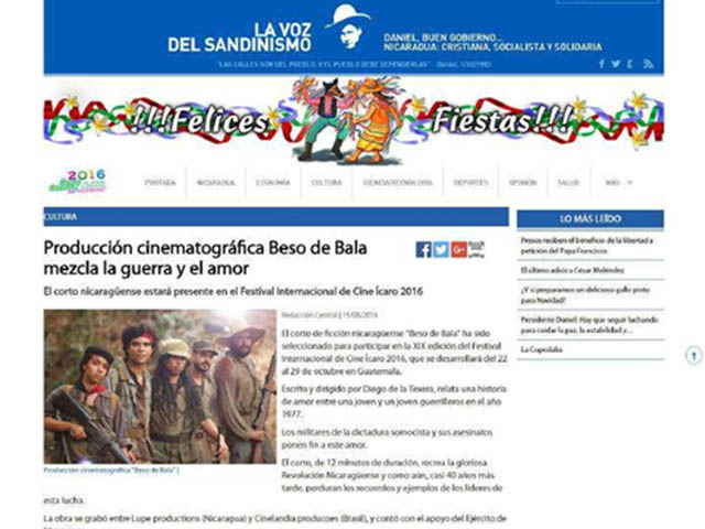 Beso de Bala: De la Texera's Next Step
